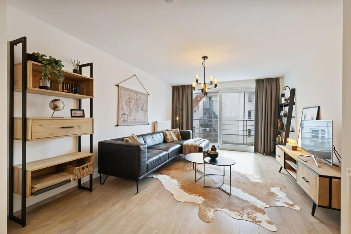 Beautiful Bel-Etage In Blankenberge Apartment Bagian luar foto
